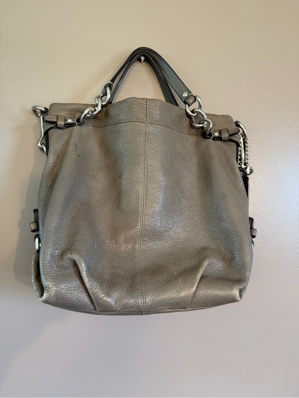 Leather Coach bag